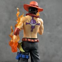 Figura De Acción One Piece Fire Fist Dream Ace Postura De Sueño Base De Efecto Robot Coleccionable Anime Regalo Para Adultos - details 7