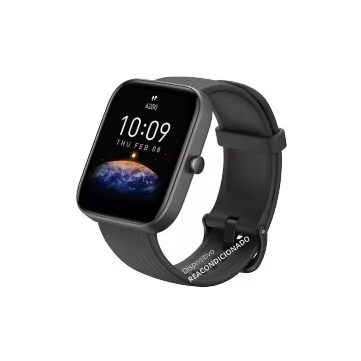 Amazfit Bip 3 Pro - Reloj Inteligente con GPS, Monitor de Actividad y Batería de Larga Duración, Color Negro - 1