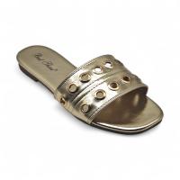Calzados soraia, Sandalias Planas de Mujer con Punta Cuadrada, Diseño Clásico Tipo Slide, Corte Anatómico en la Empeine, Sandalia Abierta de Verano para Uso Diario, Oficina o Paseo Casual Preppy Elegante Trenzado - details 9