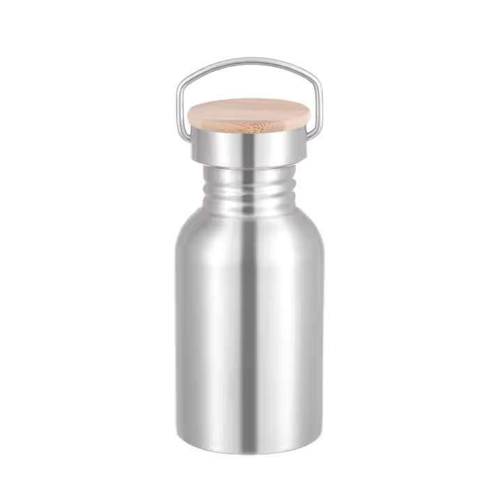 Botella De Agua Para Ciclismo De Acero Inoxidable Deportivo Fitness a Prueba De Fugas Botella Metálica Monolitica Aislada - 1