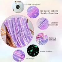 Manta De Terciopelo Para Noche Unicornio Dinosaurio Halloween Fútbol Cálida Suave Suave Anti-pelusa Para Niños - details 10