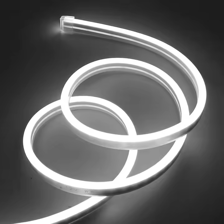 Tira de LED de Neón Flexible – Luz LED Decorativa Impermeable, 2835-120D, Luz Frío 6500K / Luz Cálida 3000K, USB 5V / DC12V / DC24V, para Interior y Exterior - 1