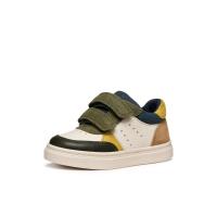 GEOX B465NC C1M3X 36197 25I SNEAKERS VELCROS IVORY/DK GREEN - details 6