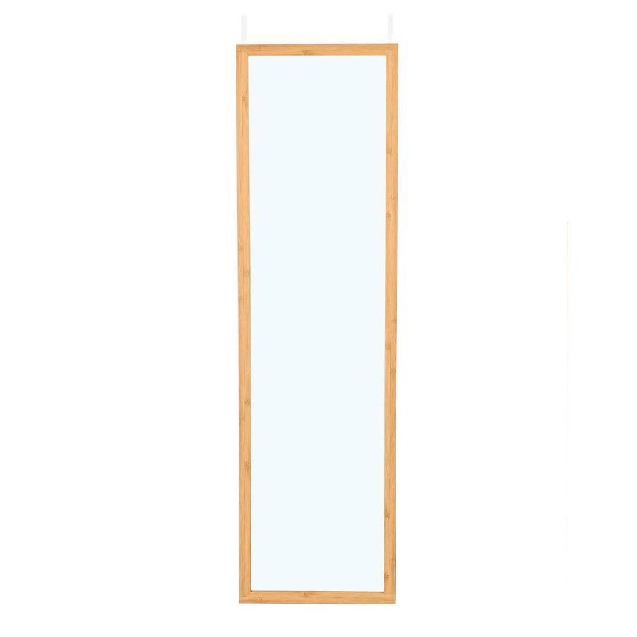 Espejo de pared o puerta bambú 30x120cm