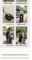 Juego De Protecciones Para Motocicleta Impermeables Y Antiviento Con Protección De Rodilla Y Cintura Para Invierno Multifuncional Para Scooter - details 2