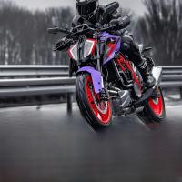 Espejos Laterales Ajustables Y Plegables Para Motocicleta Compatible Con ATV De Aventura Y Carretera Espejos De Manillar Universales - details 0