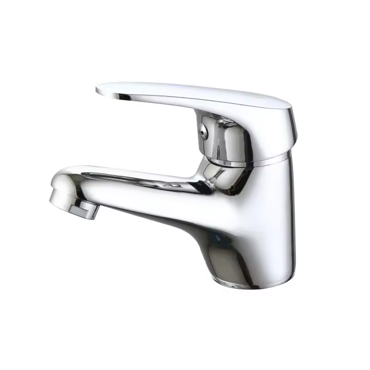 DP GRIFERÍA Grifo Monomando Lavabo Serie Han - Sin Base, Cartucho 40mm, Cromo, CE - 1