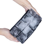 Molde De Hielo De Silicona Con Tapa 4/6/8 Cuadrículas Para Hacer Hielo En Casa Hielo De Fruta Eco-amigable Y Stockado - details 10
