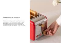CREATE - Tostadora para rebanadas anchas - TOAST RETRO - details 1