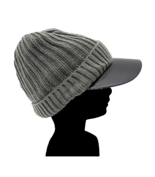 GORRA VISERA CABALLERO 1ª CALIDAD Elástica Burdeos/gris/negro - 1