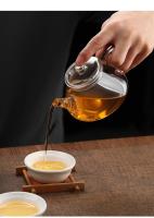 Mini Tetera De Vidrio Resistente Al Calor Con Filtro Para Infusión De Té De Flores Kettle De Té Kung Fu Para El Hogar Teaware - details 5