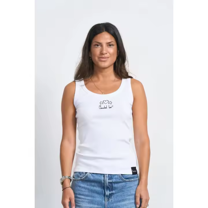 Top tirantes -Anabel Lee- Blanco - 1