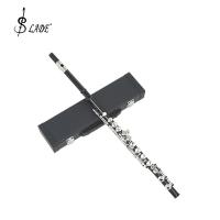 Flute Profesional De Cierre Con 16 Agujeros En Color Negro Kéy C Plata Pintada Con Accesorios Incluidos: Caja Limpieza Y Guantes - details 5