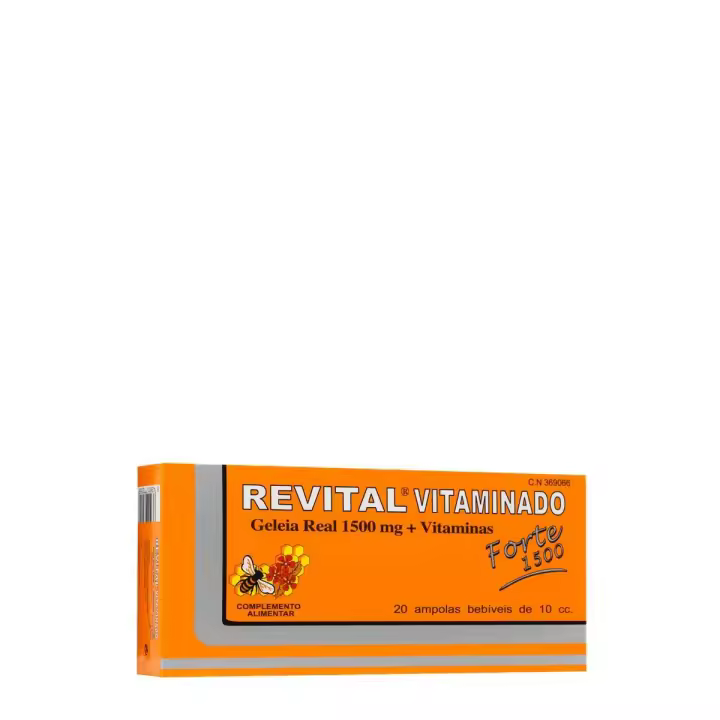 Revital vitaminado forte 1500 20 viales - 1