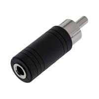 Banner - Adaptador de Audio RCA Macho a Conector Jack Hembra de 3,5 mm, Mono