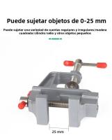 Mini Pinza De Trabajo Multi-Funcional 3.5'' De Aluminio Herramienta De Prensa Para Hobby Y Joyería Clip a La Mesa - details 2