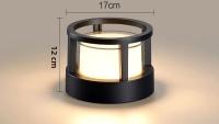 Luz De Paisaje Exterior LED 6W 12W Luz De Columna Jardín Courtyard Impermeable 110V-220V Montaje En Superficie Luz De Pared - details 9