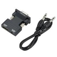 Adaptador PzzPss VGA a HDMI Compatible Convertidor De Audio Y Video 1080P Para PC Portátil a HDTV Proyector Cable HDMI-Compatible a VGA - details 5