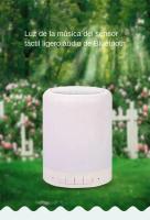 Lámpara De Noche LED RGB Con Bluetooth Y Audio Lámpara De Mesa Para Cama Luz Colorida Cambiable Al Toco Portátil - details 9