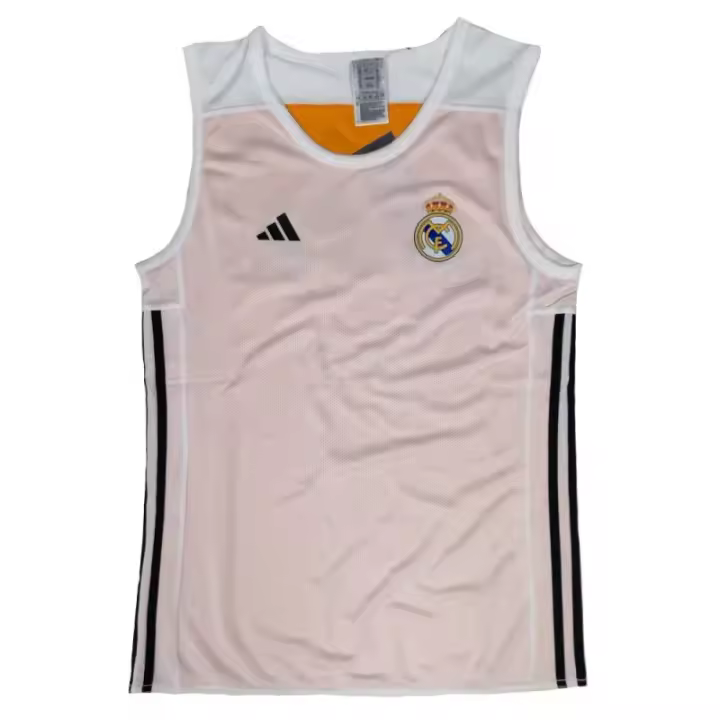 Camiseta reversible Real Madrid Baloncesto Adidas naranja - 1