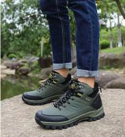 Botas De Invierno Para Hombre Calzado De Cuero De Alta Calidad Botines De Nieve Para Exteriores Y Senderismo Talla 39-46 - details 20