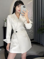 Nueva Chaqueta Elegante Para Mujer De Moda Otoño-invierno Diseños Sensacionales Estilo Profesional De Cintura Media a Larga Chaquetas Blazers - details 3