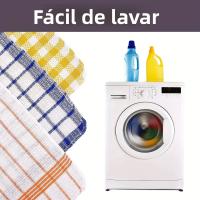 Toallas De Cocina a Cuadros 1/10pcs Doble Cara No Abaradizantes Para Limpieza Del Hogar Toallas Absorbentes Para Lavado De Platos - details 4
