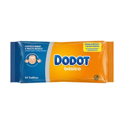 PACK de 18 - Toallitas DODOT Básico de 54 unidades (972 toallitas) - 1
