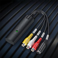 Tarjeta De Captura De Audio Y Video USB 2.0 Adaptador RCA/S-Video Para VHS VCR Grabación Converter Para Mac PC TV DVD Con CD De Driver - details 0