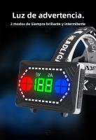 Linterna Frontal LED Ultra Potente 800W Recargable Con Sensor IR Para Pesca Y Camping Luz De Correa 3000M Brillo Alto 60° Ángulo De Haz Impermeable - details 15