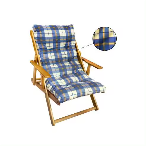 Mediawavestore Sillón Reclinable de Madera de Haya MAS011 Artlegno 90x73x100h Cm - 1