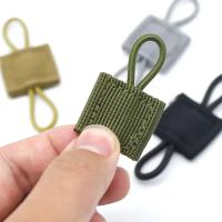 10pcs Cinta Elástica De Nylon MOLLE Con Hebilla Para Exterior Senderismo Caza Chaleco De Caza PTT Antenasticks Tubo De PVC - details 2