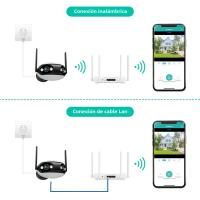 Cámara IP WIFI 4K 8MP Doble Lente Ángulo Amplio De 180° Visonera Nocturna CCTV Seguridad Exterior Protección Cámara De Vigilancia - details 12