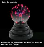 Lámpara De Plasma LED De 3 Pulgadas Luz De Ambiente Para La Pared Control Táctil Decoración Para Dormitorio Regalos Para Niños - details 11
