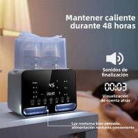 Calentador Y Esterilizador De Botellas Para Bebé Multifuncional Con Timer Control De Temperatura Preciso Accesorios Para Recién Nacidos - details 6