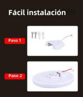 Lámpara De Techo Con Sensor De Movimiento LED Para Iluminación Nocturna Interior Sensor Radar Para Habitaciones Pasillos Baño Luz Inteligente Para El Hogar - details 7