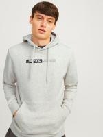 Jack & Jones Hombre sudadera con capucha ajustable y bolso frontal JJECORP SWEAT PLAY NOOS Moda casual informal OTOÑO INVIERNO REF 233599 - details 11