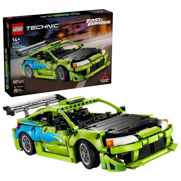 LEGO® 42229 Technic Coche Mitsubishi Eclipse de Fast and Furious - Maqueta de Coche - 1