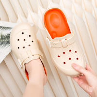 Sandalias De Playa Para Mujer Verano Antideslizantes Con Punta Cerrada Suela Gruesa Estilo Roman Closure Pull on Material EVA - details 0