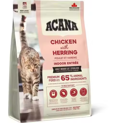 Acana Pienso Indoor Entrée para Gatos de Pollo (Gatos , Comida , Pienso) - 4.5 KG - 1