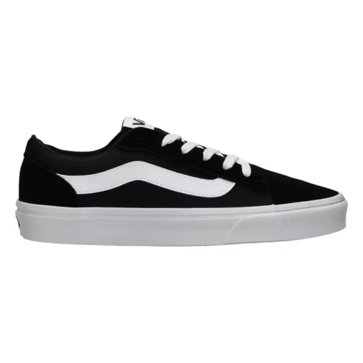 Zapatillas Vans Vero Ls Suede Canvas Negro Blanco Vn000Va3Ba21 Sneaker Casual Mujer - 1
