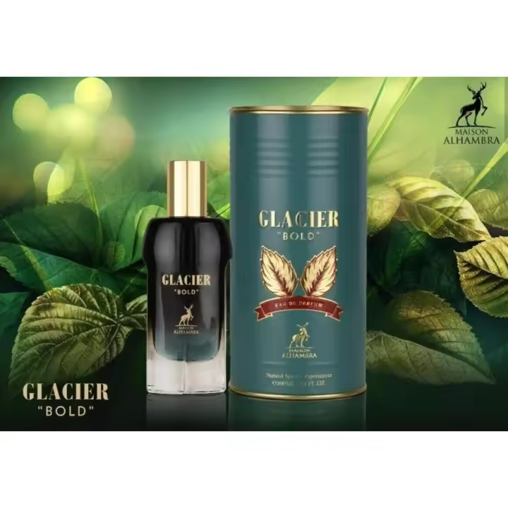 Perfume arabe de hombre y de mujer Glacier Belle ,Glacier Bold, Glacier Ultra y Glacier Pour Homme Maison Alhambra 100ml,Fragancias femeninas y masculinas orientales,sofisticados,duraderos,Perfume femenino y masculino dulce,amaderado,citrico,floral,fruta - 1