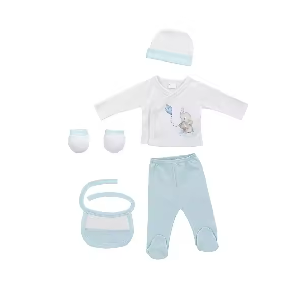 SET NACIMIENTO 0-6 MESES MODELO ELEFANTITO DE INTERBABY - 1