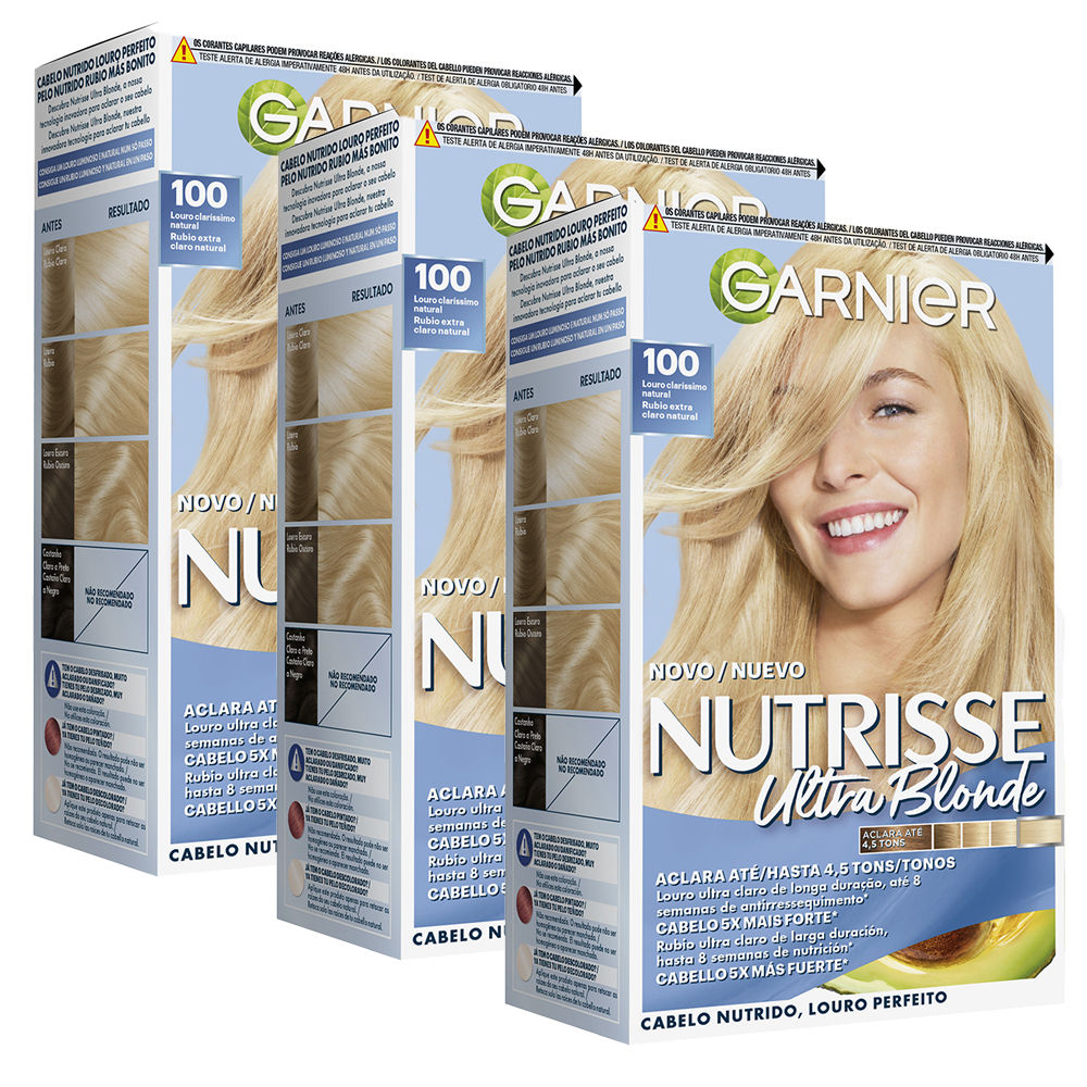 Garnier Nutrisse Ultra Blonde Sin Siliconas