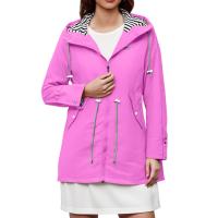 Chaqueta De Montañismo Para Mujer 2025 Impermeable Y Resistente Al Viento Con Capucha Y Cierre De Cremallera Larga Para Exterior - details 11