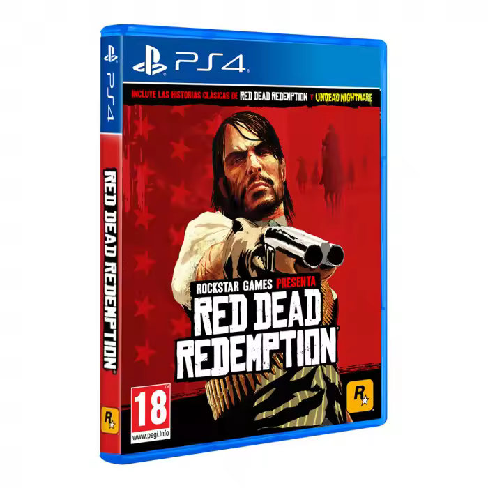 Playstation - Red Dead Redemption para PS4 juego de aventura del oeste con Undead Nightmare incluido - 1