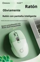 Teclado Mecánico EWEADN MK68 Inalámbrico 3 Modos Bluetooth Mini Silentes 68 Teclas Keycaps PBT Set De Teclado Y Ratón Para Oficina Y Gaming Regalos Para PC - details 11