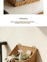 Cesta De Almacenamiento Plegable Imitación Rotura Montada En La Pared Organizador De Estante Inclinado Para Cocina Sala De Estar Baño Dormitorio Balcon - details 5