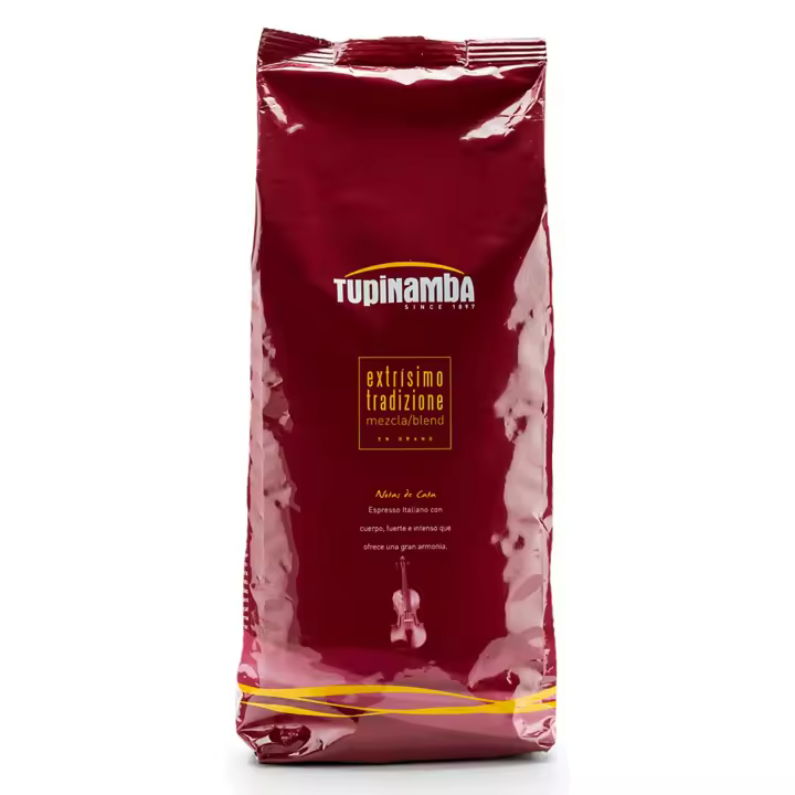 Café en grano Tupinamba Extrissimo Tradizione Mezcla (80 % Natural - 20 % Torrefacto) 1 kg. - 1