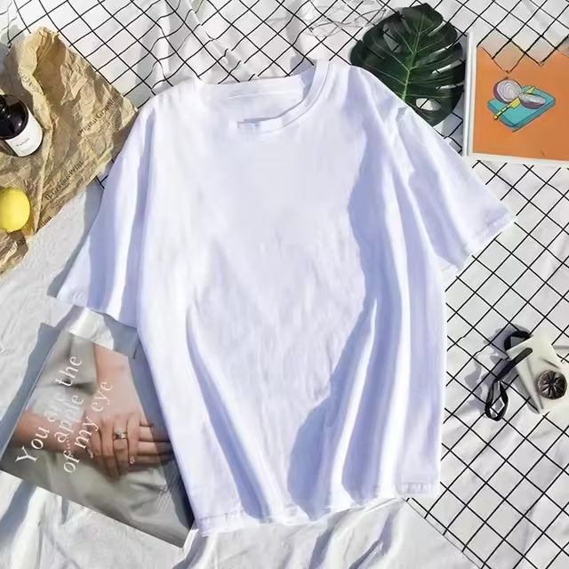 Camiseta De Algodón Y2K Para Mujer Estilo Gótico Básico En 6 Colores Sólidos Camiseta Casual De Manga Corta Apparel De Calle - 1